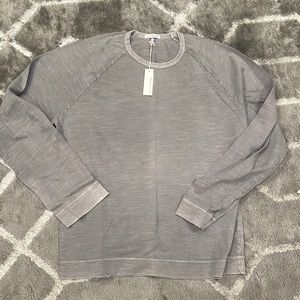 James Perse Distressed Long Sleeve